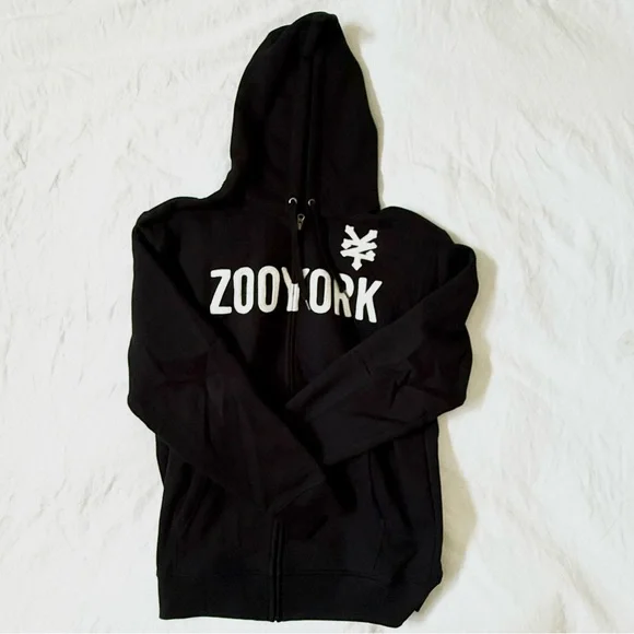 Zoo York Black Zip-Up Hoodie - Picture 3 of 8